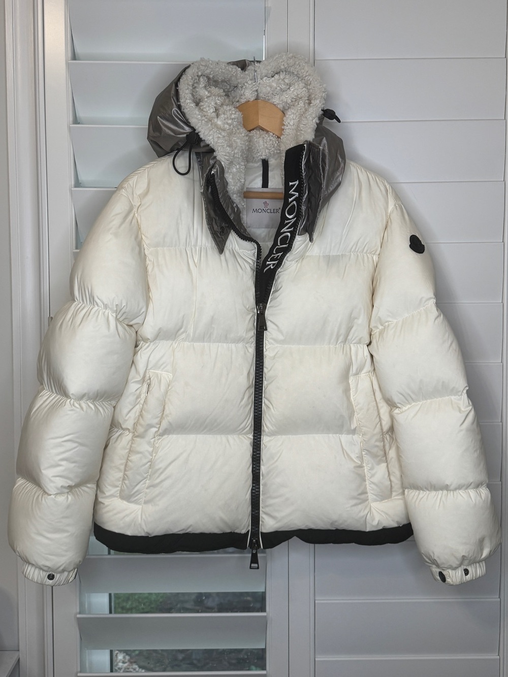 MONCLER Bufonie hooded quilted shell down jacket